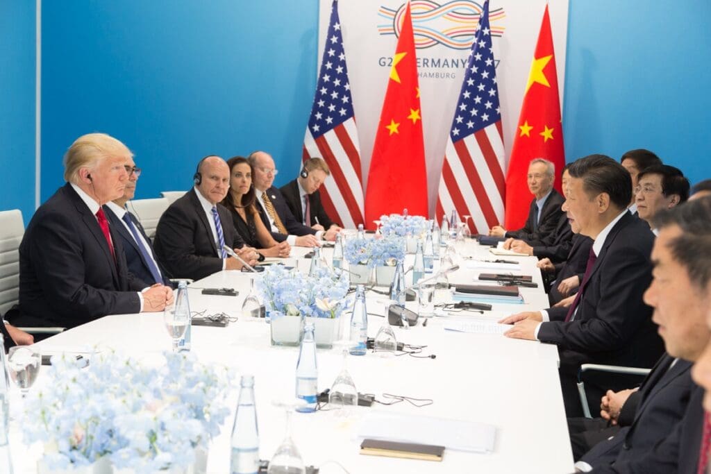 Rates Plummet... Savings Soar! President Donald J. Trump and President Xi Jinping at G20 July 8 2017