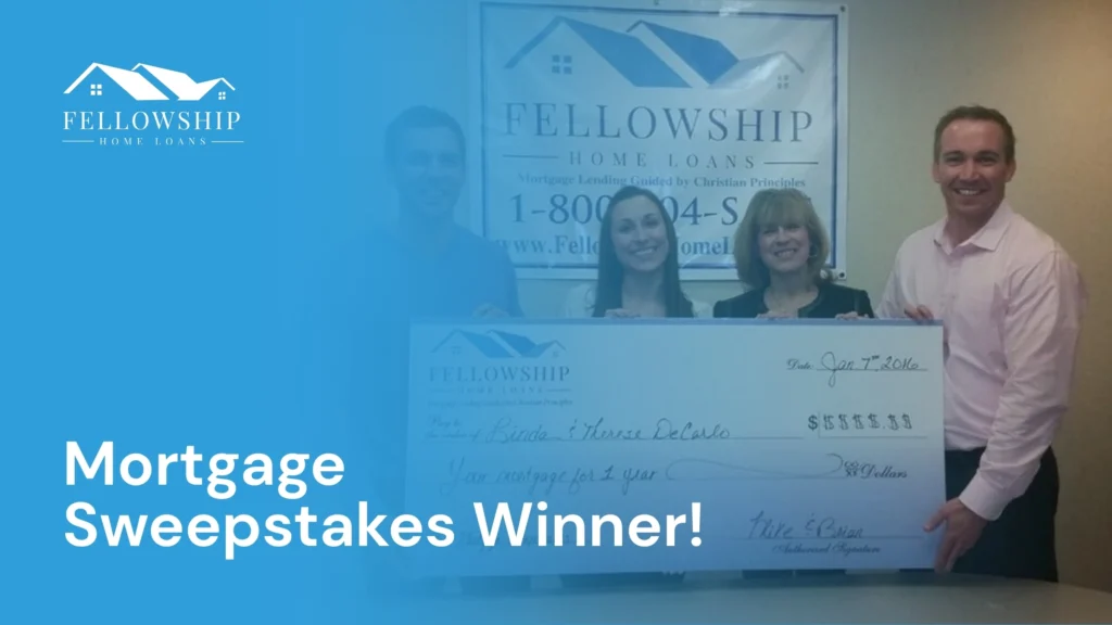 Mortgage Sweepstakes Winner! Mortgage Sweepstakes Winner